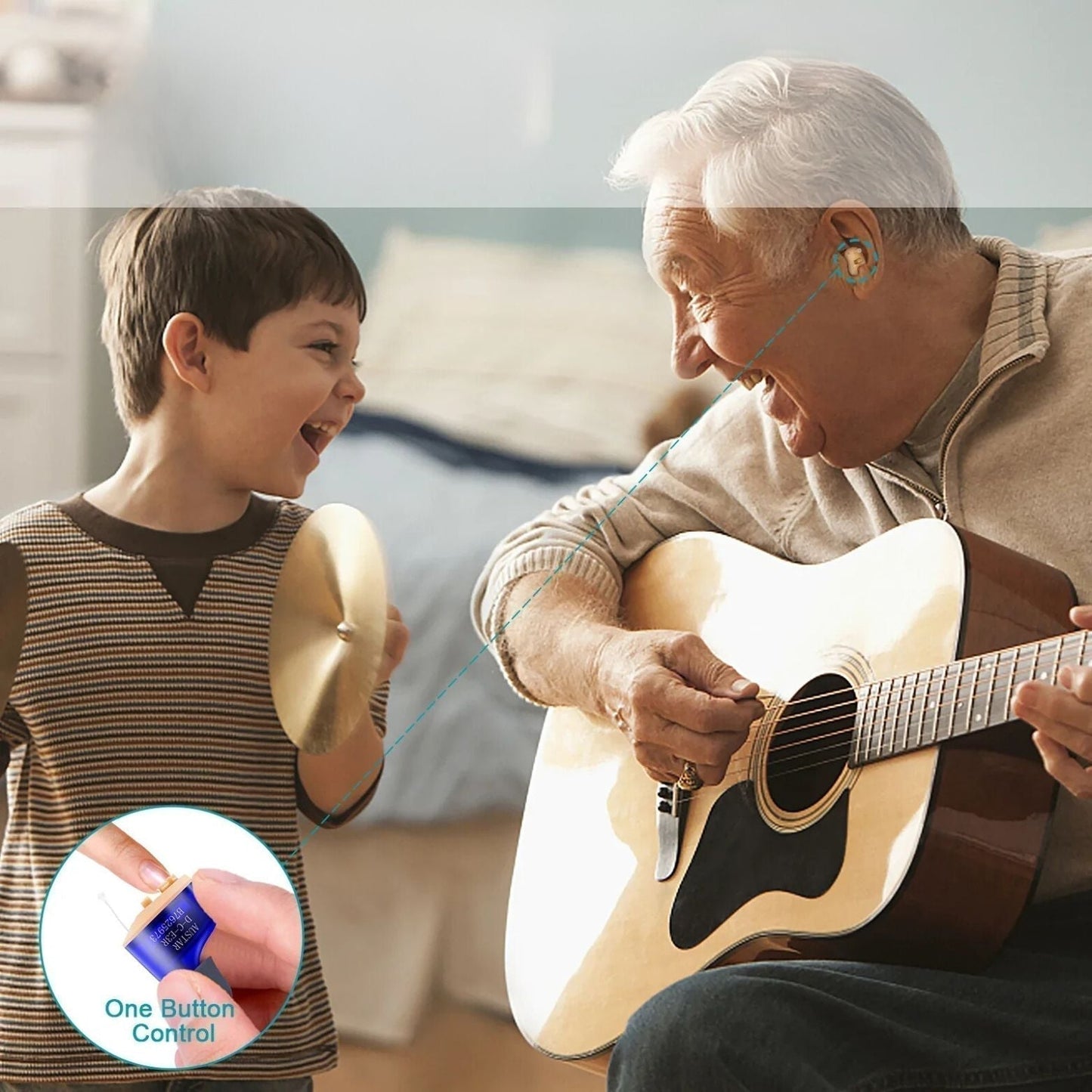 VoiceVivid™ CIC Invisible Hearing Aids (Pair Of 2)